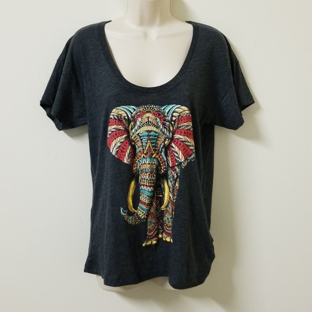 RIOT SOCIETY elephant graphic tee